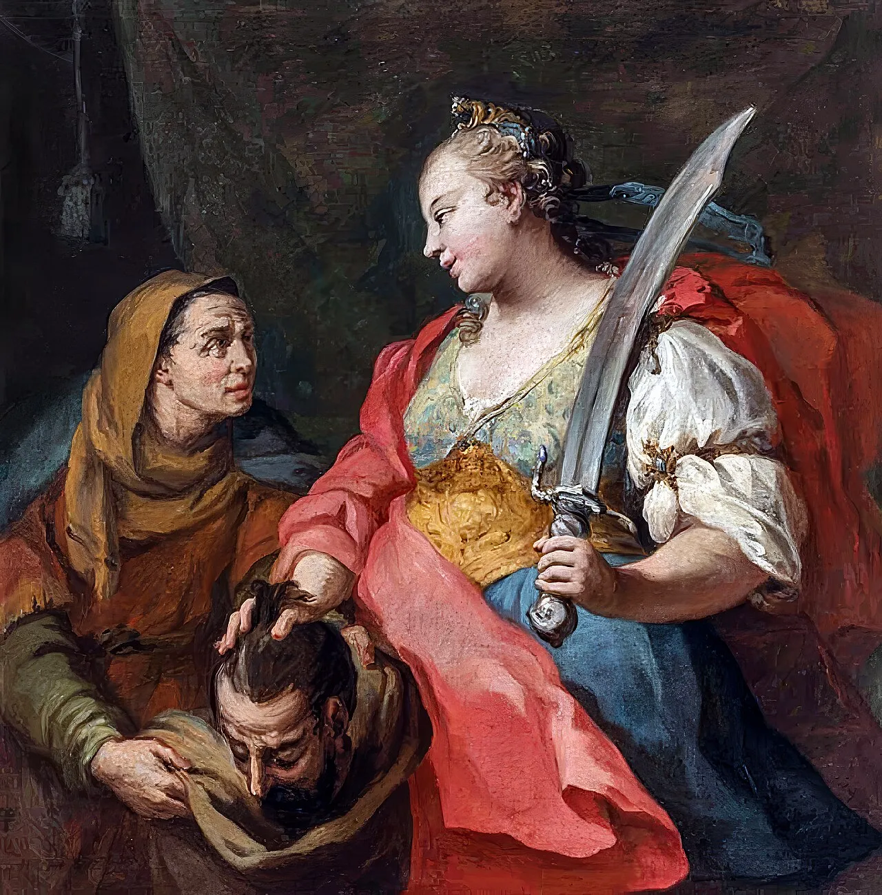 유디트와 홀로페르네스의 머리 — 크리스토파노 알로리