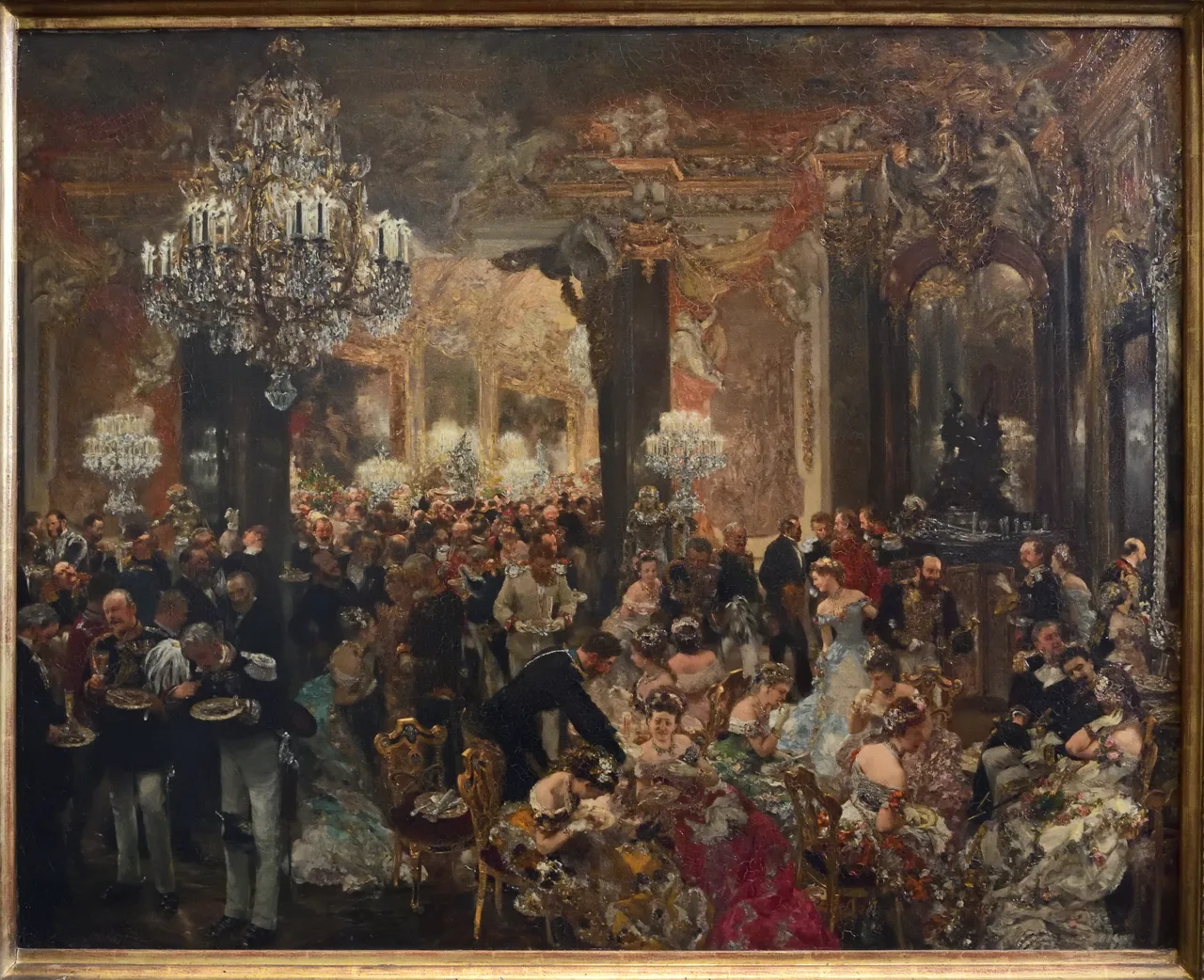 무도회 — 아돌프 폰 멘첼