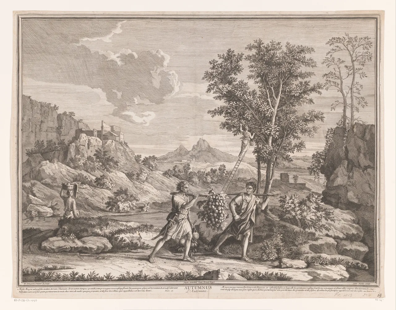 가나안 땅의 포도 — 니콜라 푸생