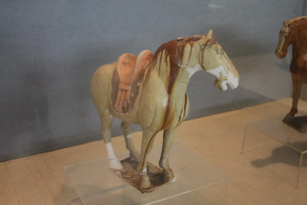 당삼채마 — 당나라 도공